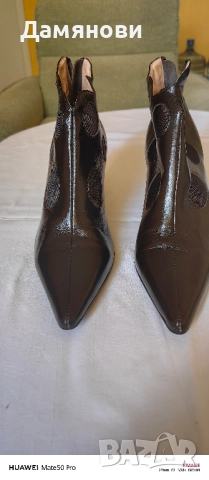 Маркови дамски обувки естествена кожа.36 номер.Нови.