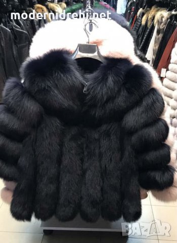 Дамско луксозно палто лисица код 30, снимка 1 - Палта, манта - 27482446