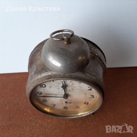 Будилник антикварен Gustav Becker, снимка 3 - Антикварни и старинни предмети - 40196614