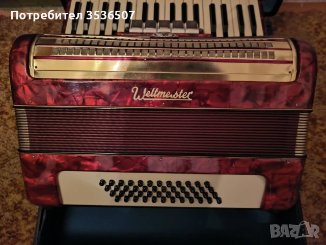 Акордеон "Weltmeister" 48 баса, снимка 1