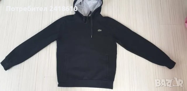 Lacoste Sport  Hoodie Mens Size 3 - S  ОРИГИНАЛ! Мъжка Качулка., снимка 8 - Суичъри - 49811410