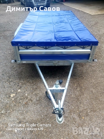 Туристическо ремарке VESTA LIGHT 25DA с плосък брезент, снимка 4 - Ремаркета - 52166177