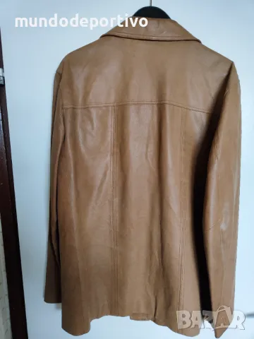 Мъжко кожено сако / естествена кожа, снимка 2 - Якета - 49140784