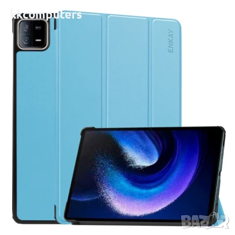 Xiaomi Pad 6 / Pad 6 Pro ENKAY Кожен Калъф и Протектор, снимка 5 - Калъфи, кейсове - 51118849