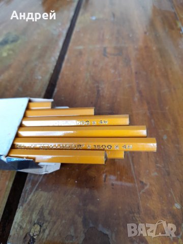 Стари моливи KOH I NOOR 4H, снимка 3 - Други ценни предмети - 32489973