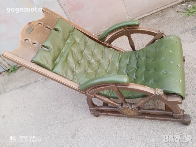 ПРОДАДЕН Стол, кресло, фотьойл, донесен от USA, LIMITED EDITIONS, OLD TEXAS CHAIR, УНИКАТ, снимка 13 - Столове - 50076891