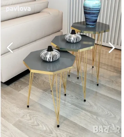 3 масички Уникален подарък за  ВСЕКИ ДОМ маса, снимка 4 - Маси - 40075858