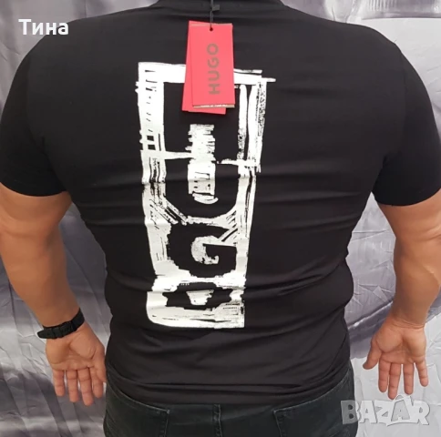 Тениски HUGO , снимка 3 - Тениски - 48411805