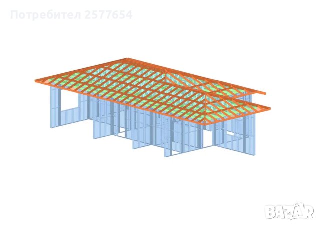 Къща,Бунгало,Преместваема къща,Сглобяеми къщи,Модулни,Жилищни-100м², снимка 2 - Строителни материали - 44140847