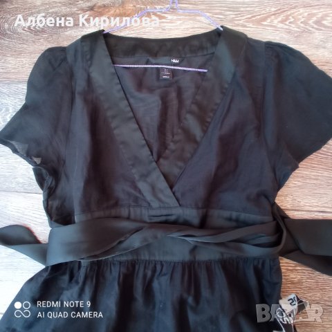 Черна официална туника на Н&М, 38 EUR, снимка 6 - Туники - 32565839