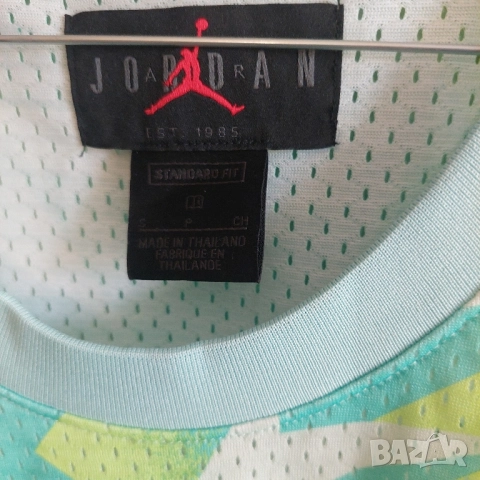 Потник JORDAN MJ AIR STMT размер S, снимка 8 - Тениски - 52145299
