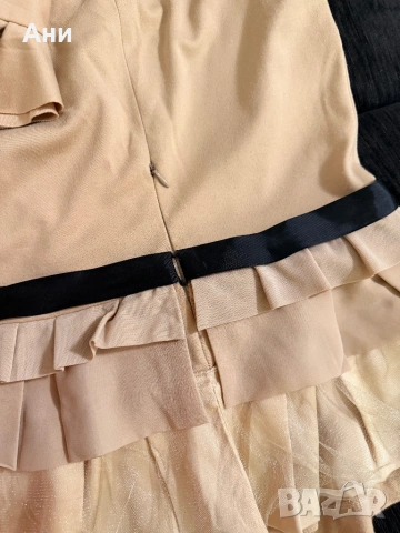 Бежов топ AVIN, снимка 5 - Корсети, бюстиета, топове - 53058509