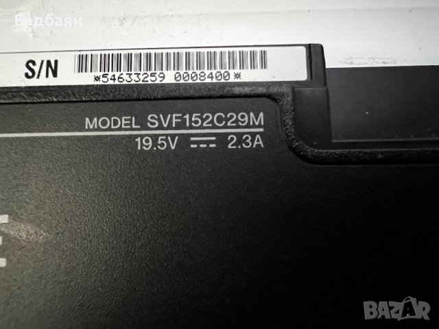 Sony Vaio SVF152C29M на части , снимка 5 - Части за лаптопи - 39679667