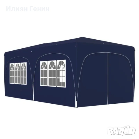 Сгъваем беседка Outsunny 3 x 6 м със странични стени, UPF50+ , снимка 2 - Градински мебели, декорация  - 53466437