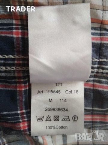 Мъжка риза къс ръкав CAMEL ACTIVE , 100% памук, размер М, снимка 17 - Ризи - 33481275