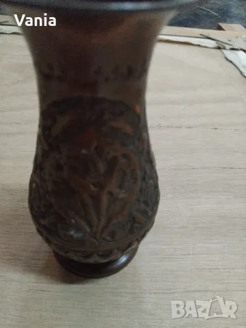 Медна ваза , снимка 2 - Вази - 48165427