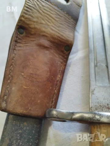 Швейцарски щик байонет меч нож Шмид Рубин Schmid Rubin , снимка 5 - Антикварни и старинни предмети - 50350016