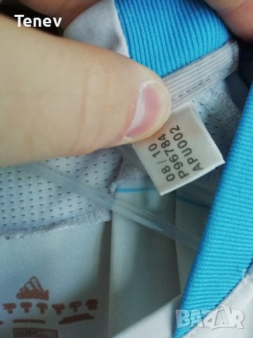 Olympique Marseille Adidas оригинална футболна тениска фланелка Олимпик Марсилия размер М 2010/2011, снимка 6 - Тениски - 38345599