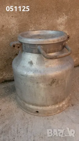 алуминиев гюм за мляко с капак 25 литра, снимка 6 - Други стоки за животни - 48523668