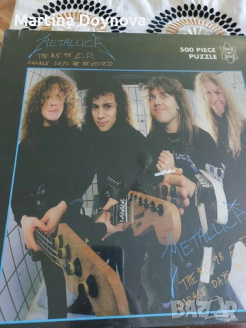 Пъзели Metallica - за колекционери , снимка 6 - Пъзели - 51526470