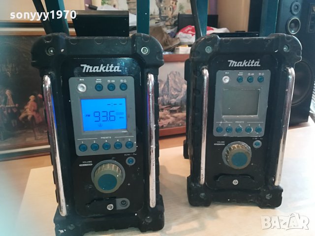makita profi-СТРОИТЕЛНО РАДИО без батерия 0105211438, снимка 3 - Радиокасетофони, транзистори - 32734993