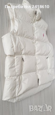 POLO Ralph Lauren Down Womens Vest Size L ОРИГИНАЛ! Дамски Пухен Елек!, снимка 10 - Елеци - 43102229