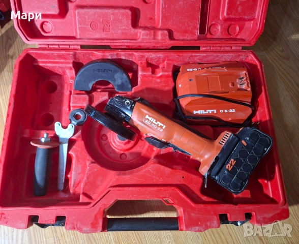 Hilti AG 5D 22 nuron шлайф, снимка 2 - Други инструменти - 53305611