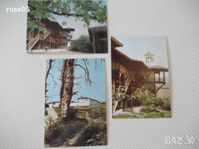 Лот от 3 бр. картички "Роженскияг манастир"*, снимка 1 - Филателия - 36686044