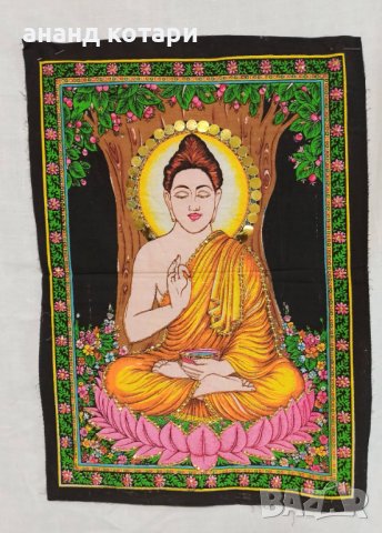 Индийски традиционни ръчно рисувани картини, снимка 4 - Картини - 35819736