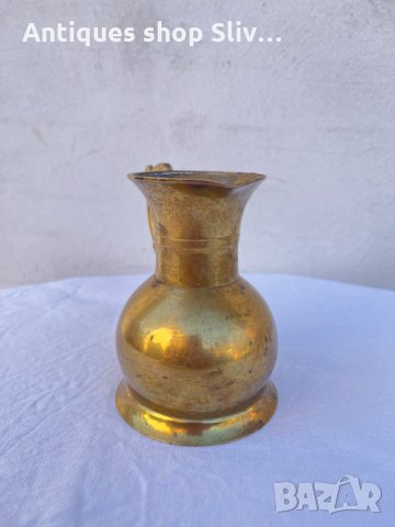 Винтидж бронзова каничка №1300, снимка 3 - Антикварни и старинни предмети - 34911156