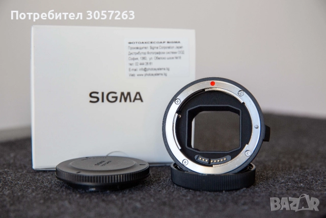 Адаптер Sigma MC-11 Mount Converter (Canon EF към Sony E)