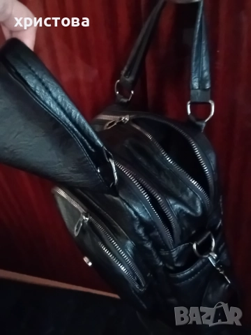 Дам.чанта-раница 3 в 1, снимка 3 - Чанти - 51569847