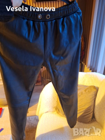 Дамски  кожен  панталон , снимка 2 - Панталони - 53082965