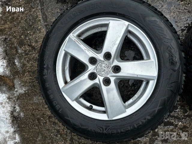 Джанти 5х112 зимни гуми VW GOLF AUDI SKODA, снимка 4 - Гуми и джанти - 53354017