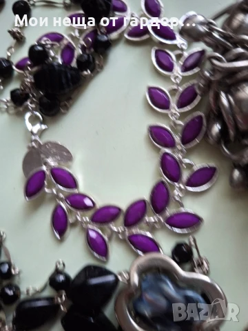 Лот с бижута ,винтидж,разни, снимка 7 - Бижутерийни комплекти - 50966487