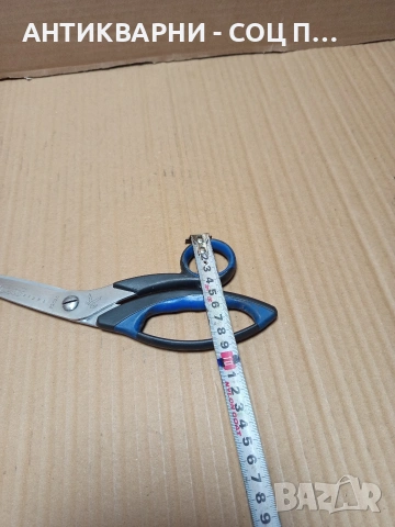 Стара Немска Шивашка Ножица SOLINGEN. Номер 457., снимка 12 - Антикварни и старинни предмети - 53214987