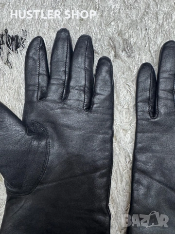 Дамски ръкавици от естествена кожа BORJESSON. Размер 7.5, снимка 7 - Ръкавици - 53138332