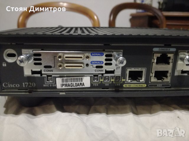 Cisco 1720 router, снимка 6 - Рутери - 33445802