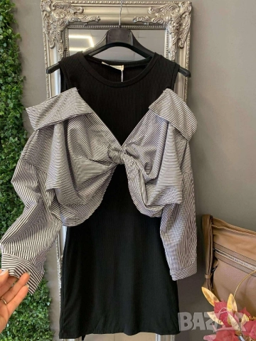 рокля с риза