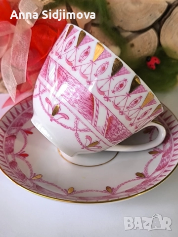 Чайни чаши ЛФЗ руски порцелан 