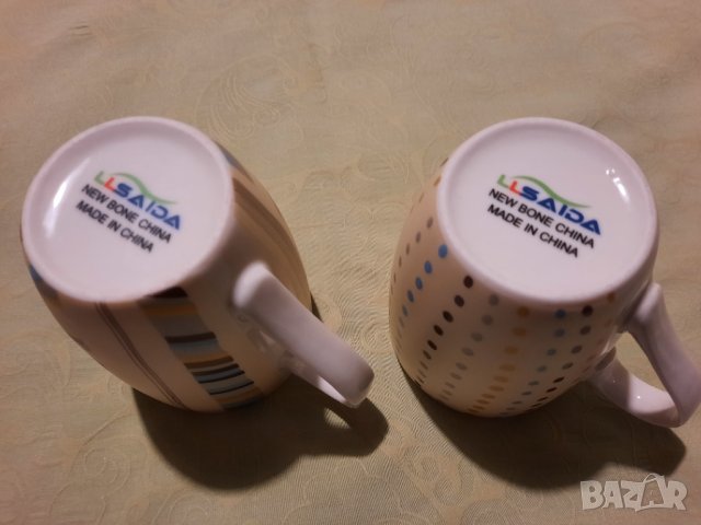 Нови порцеланови чаши за чай 300мл. , снимка 3 - Чаши - 33337014