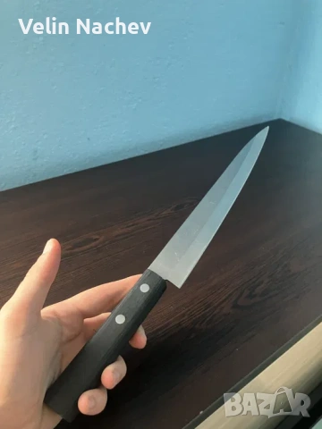 Кухненски нож Янагиба 250мм, снимка 4 - Ножове - 53276667