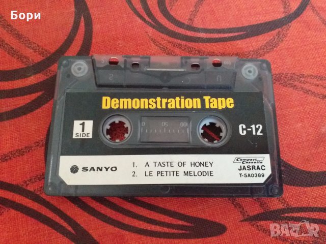 Sanyo demonstration tape C-12, снимка 1 - Аудио касети - 26484352