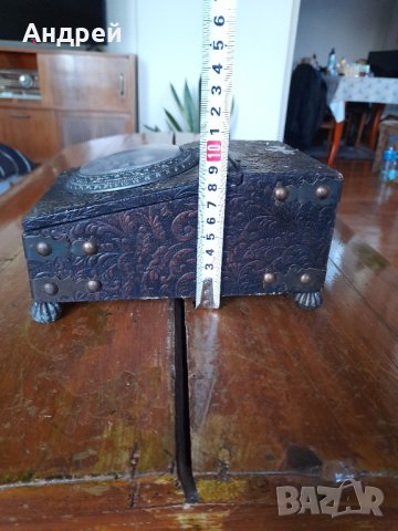 Стара кутия за бижута #7, снимка 6 - Декорация за дома - 43674616