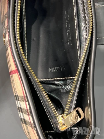 чанти BURBERRY Check Sling Bag, снимка 7 - Чанти - 50673011