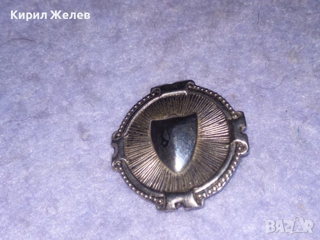 СТАРИННА ВИКТОРИАНСКА СРЕБЪРНА БРОШКА ЗНАЧКА СТЕРЛИНГОВО СРЕБРО 925 АНГЛИЯ с МНОГО МАРКИРОВКИ 36477, снимка 7 - Антикварни и старинни предмети - 39643656