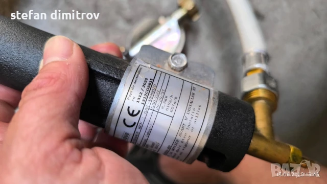 Газов котлон, макс. 8 kW, с регулатор на налягането на газта 37 mbar, IT, газов маркуч 1,5 м,, снимка 6 - Газови котлони - 50672686