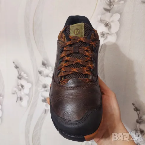  MERRELL ANNEX BROWN туристически обувки номер 43 ,5, снимка 12 - Други - 49425823