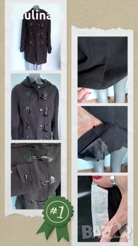 Два различни броя / Дизайнерско палто "Aniston" , снимка 3 - Палта, манта - 39912916
