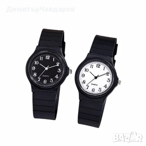 Кварцов дамски часовник със силиконова каишка – Ежедневен стил и практичност